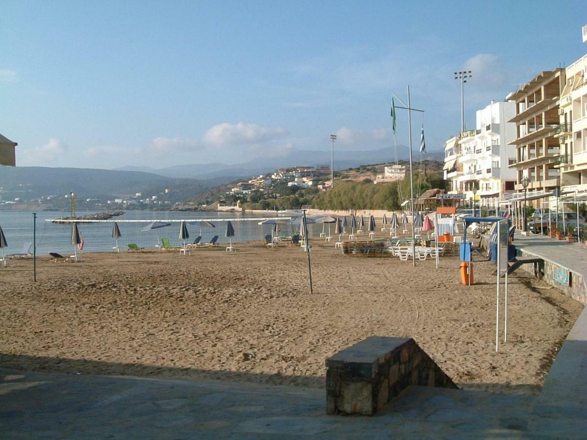 Stunning Seaview Town Apartment Agios Nikolaos Exterior foto